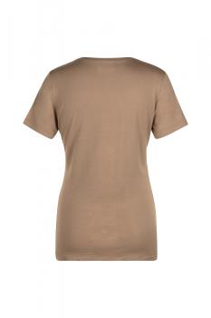 T-Shirt "Frieda" kurzarm Viskose Funktionsshirt  sand