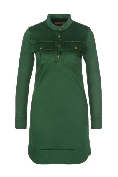 Kleid "Mandy" grün / modernes Trachtenkleid / Hemdkleid